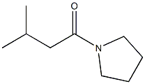 3-methyl-1-pyrrolidin-1-yl-butan-1-one 结构式