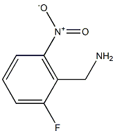 2-氟-6-硝基苄胺 结构式