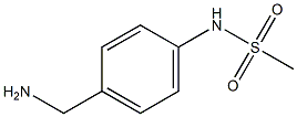 3-甲磺酰氨基苄胺 结构式