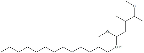 2,5-Dimethoxy-3-methyl-6-nonadecyl- 结构式