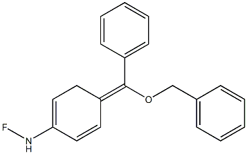 4-(benzyloxybenzylidene)fluoroanilline 结构式