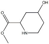 4-HYDROXY-PIPERIDINE-2-CARBOXYLIC ACID METHYL ESTER 结构式