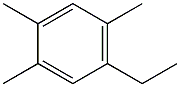 1,2,4-trimethyl-5-ethylbenzene 结构式