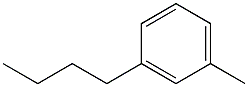 1-methyl-3-butylbenzene 结构式