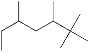 2,2,3,5-tetramethylheptane 结构式