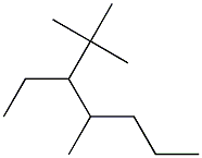 2,2,4-trimethyl-3-ethylheptane 结构式