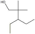 2,2-dimethyl-3-ethyl-1-pentanol 结构式