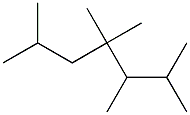 2,3,4,4,6-pentamethylheptane 结构式