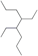 4,5-diethyloctane 结构式
