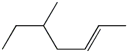 5-methyl-trans-2-heptene 结构式