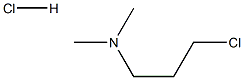 DIMETHYLAMINOPROPYLCHLORIDE HCL 65 % SOLN (N-CHLORIDE) 结构式