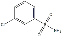 间氯苯磺酰胺 结构式