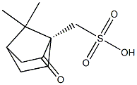 S-(+)-CAMPHOR -10-SULPHONIC ACID 结构式