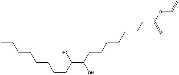 9:10-二羥硬脂酸乙烯酯 结构式