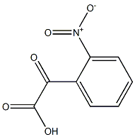 鄰硝苯基乙醛酸 结构式