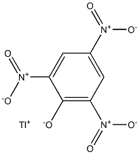 苦味酸鉈(I) 结构式