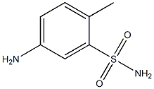 4-amino-toluene-2-sulfonic acid amide 结构式