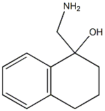 1-(Aminomethyl)-1,2,3,4-tetrahydro-1-naphthalenol 结构式