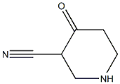 4-Oxopiperidine-3-carbonitrile 结构式