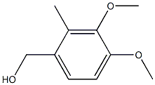 3,4-DIMETHOXY-2-METHYLBENZYL ALCOHOL 结构式