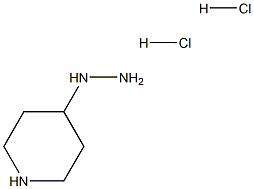 4-HYDRAZINOPIPERIDINE Dihydrochloride 结构式