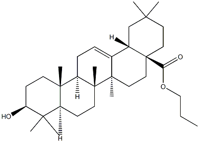 OLEANOLIC ACID PROPYL ESTER 结构式