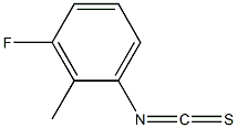 3-FLUORO-2-METHYLPHENYLISOTHIOCYANATE 97% 结构式