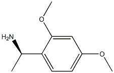 (1R)-1-(2,4-DIMETHOXYPHENYL)ETHANAMINE 结构式