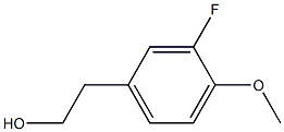 3-FLUORO-4-METHOXYPHENETHYL ALCOHOL 97% 结构式