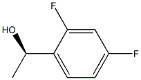 (1R)-1-(2,4-DIFLUOROPHENYL)ETHANOL 结构式