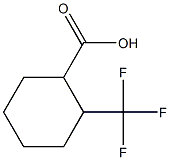 2-(TRIFLUOROMETHYL)CYCLOHEXANECARBOXYLIC ACID 结构式