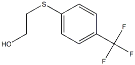 4-TRIFLUOROMETHYLPHENYLTHIOETHANOL 98% 结构式