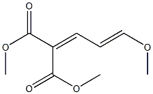 2-(3-METHOXYALLYLIDENE)MALONIC ACID DIMETHYL ESTER, >99% 结构式