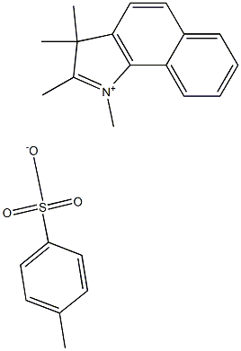 1,2,3,3-TETRAMETHYL-3H-BENZO[G]INDOLIUM 4-METHYLBENZENESULFONATE 结构式