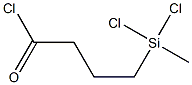 4-(METHYLDICHLOROSILYL)BUTYRYL CHLORIDE 97% 结构式