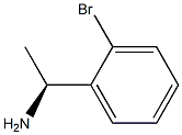 (1S)-1-(2-BROMOPHENYL)ETHANAMINE 结构式