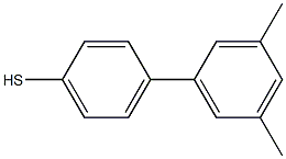 4-(3,5-DIMETHYLPHENYL)THIOPHENOL 96% 结构式