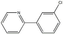 2-(3-CHLOROPHENYL)PYRIDINE 96% 结构式