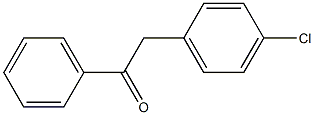 2-(4-CHLOROPHENYL)ACETOPHENONE 97% 结构式