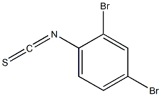 2,4-DIBROMOPHENYL ISOTHIOCYANATE 97% 结构式