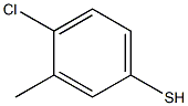 4-CHLORO-3-METHYLTHIOPHENOL 97% 结构式