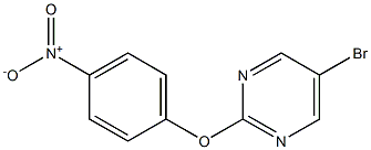 5-BROMO-2-(4-NITROPHENOXY)PYRIMIDINE, 95+% 结构式