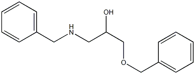 1-Benzylamino-3-benzyloxy-propan-2-ol 结构式