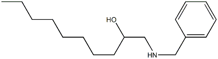 1-Benzylamino-decan-2-ol 结构式