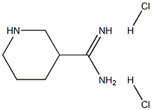 Piperidine-3-carboxamidine 2HCl 结构式