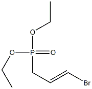 TRANS-DIETHYL-3-BROMO-2-PROPENEPHOSPHONATE 结构式