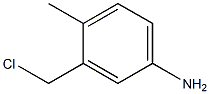 3-CHLOROMETHYLTOLUIDINE 结构式
