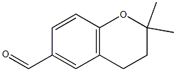 2,2-DIMETHYLCHROMAN-6-CARBOXALDEHYDE 结构式