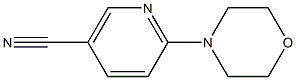 2-MORPHOLINOPYRIDINE-5-CARBONITRILE 结构式