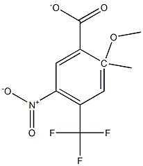 2-METHOXY-4-TRIFLUROMETHYL-5-NITRO METHYLBENZOATE 结构式